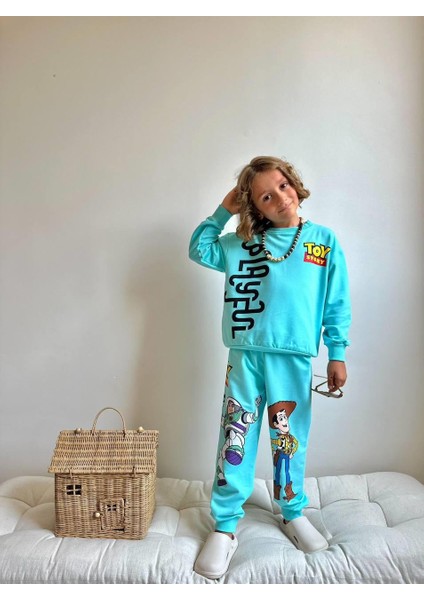 Erkek Çocuk Alt Üst Eşofman Takımı -9042-M modelleri