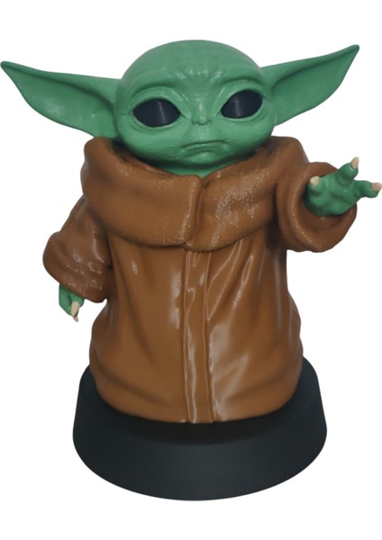 Baby Yoda (Grogu) Figür Biblo – 3D Baskı Özel Üretim fiyatları
