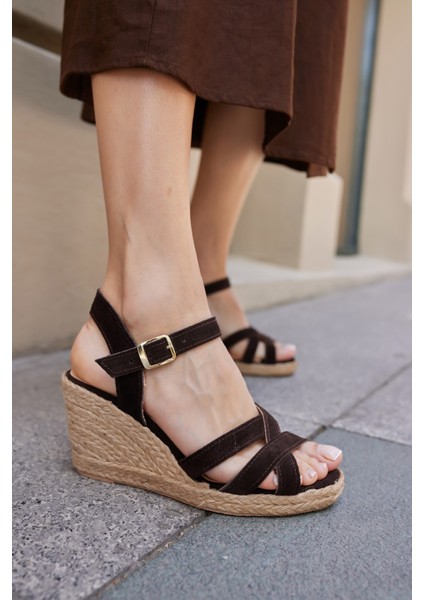 Susana Kadın Bej Bantli Espadril Taban Sandalet indirimleri