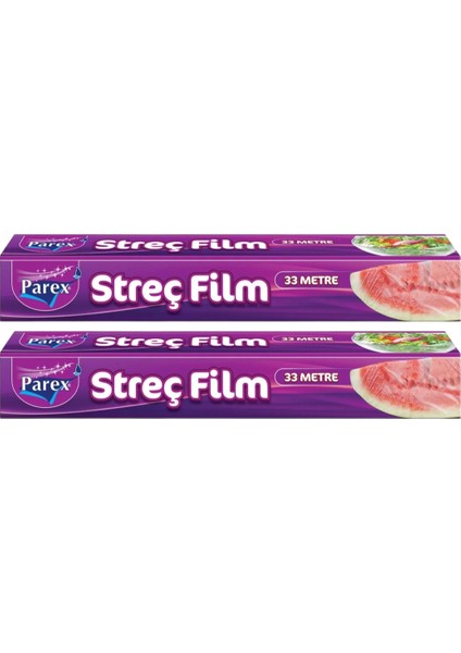 Streç Film 33 mt Ikili Paket