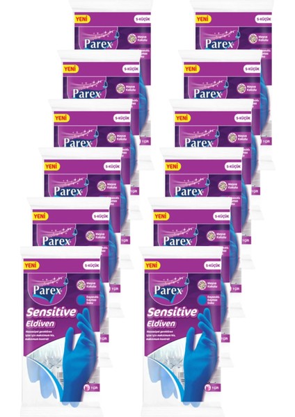 Sensitive Eldiven Küçük Boy Onikili Paket