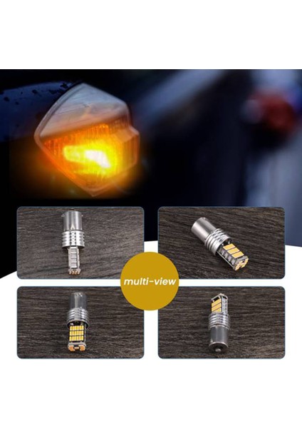 Adet 1156 Amber 7506 P21W LED Ampul BA15S (Yurt Dışından) indirimleri