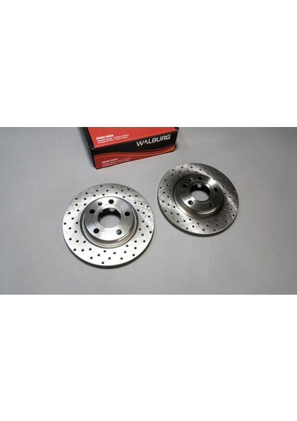 Audi A4 B7 8e Spor Delik Performans Ön Fren Diski Takım