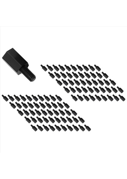 100PCS M3 Iplik 8mm+6mm Pcb Sabit Naylon Hex Standoff Ara Direği (Yurt Dışından) modelleri