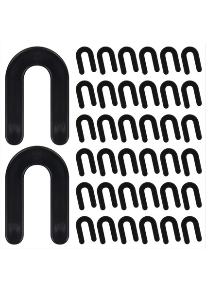 Fayans Tesviye Sistemi Fayans Ara Aracı 1/4 Inç, Horseshoe Aracılı U Şekil Plastik Karo Tesviye Klipsi, 300PCS (Yurt Dışından)