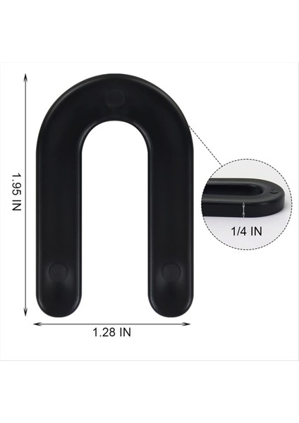 Fayans Tesviye Sistemi Fayans Ara Aracı 1/4 Inç, Horseshoe Aracılı U Şekil Plastik Karo Tesviye Klipsi, 300PCS (Yurt Dışından) indirimleri