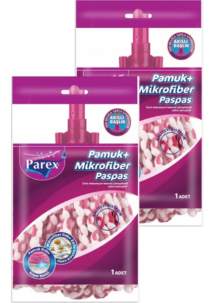 Pamuk+Mikrofiber Paspas İkili Paket