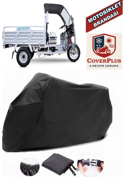 Yuki Yk- 250 Zh Ayder Siyah Motorsiket Brandası Motor Örtüsü Çadır Su Geçirmez Motosiklet Kılıfı Motor Brandası