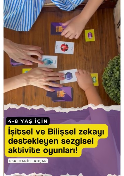 11 Cevher Bir Mücevher Dikkat Zeka Eşleştirme Oyunu - Çocuk zeka gelişimi aktivite oyunu Xzeka Yayınları