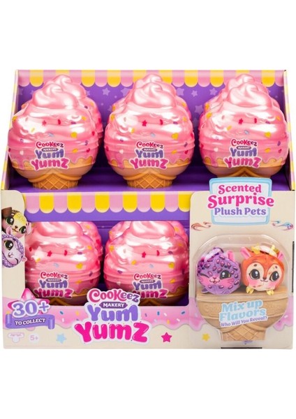 CKE05000 Cookeez Makery Yum Yumz Dondurma Ikili Paket Kokulu Peluş modelleri