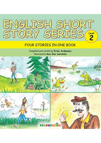 English Short Stories Series Level-2 Four Stories In One Book