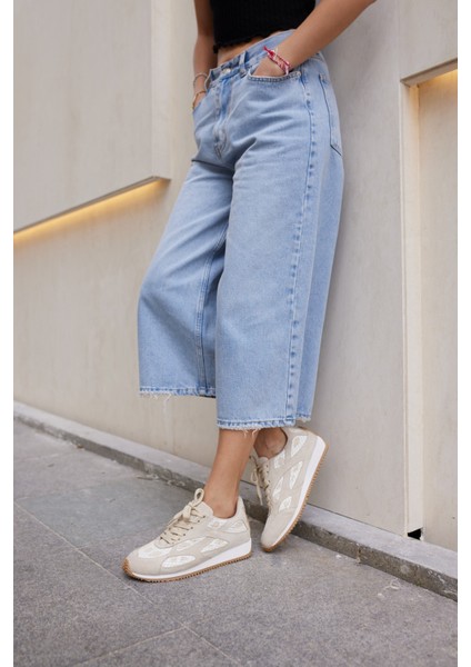 Talisca Kadın Bej Bagcıklı Sneaker fırsatları