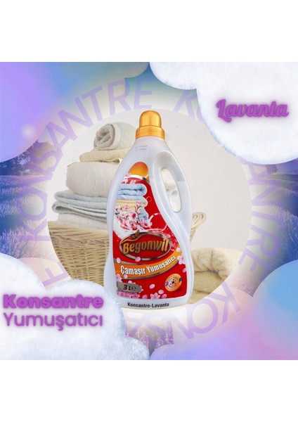 Konsantre Çamaşır Yumuşatıcı 3 Litre Lavanta fiyatları