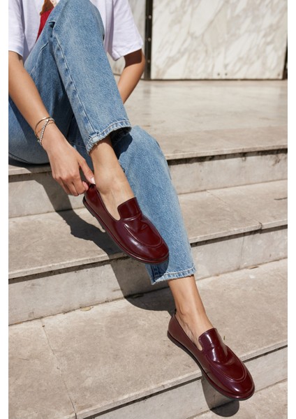 Rubles Kadin Bordo Rugan Yeni Nesil Babet fırsatları