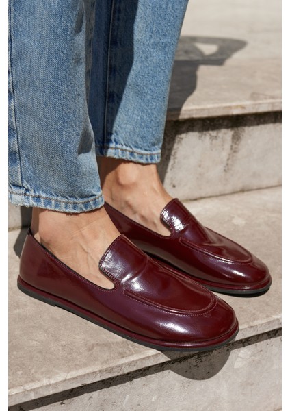 Rubles Kadin Bordo Rugan Yeni Nesil Babet