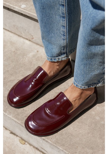 Rubles Kadin Bordo Rugan Yeni Nesil Babet