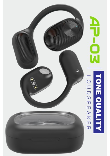AP03-002 Kulak Üstü Bluetooth Kulaklık Siyah modelleri
