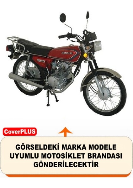 Mondial 125 Agk Motor Brandası Siyah Arka Çanta Uyumlu Motorsiket Brandası Motor Örtüsü Çadır Su Geçirmez Motosiklet Kılıfı Motor Brandası fiyatları