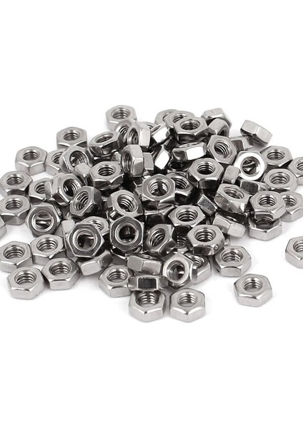 Metrik M3 Hex Fındık 304 Paslanmaz Çelik Bağlantı Eden DIN934 100 Pcs Cıvata Için (Yurt Dışından) fiyatları