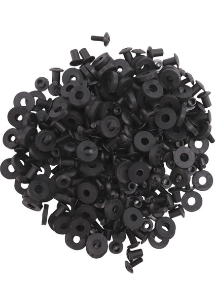 100PCS Tek Lok Vidası Seti Chicago Vidası, Diy Kydex Kılıf El Alet Parçaları Için Yıkayıcı ile Birlikte Gelir (Yurt Dışından) modelleri