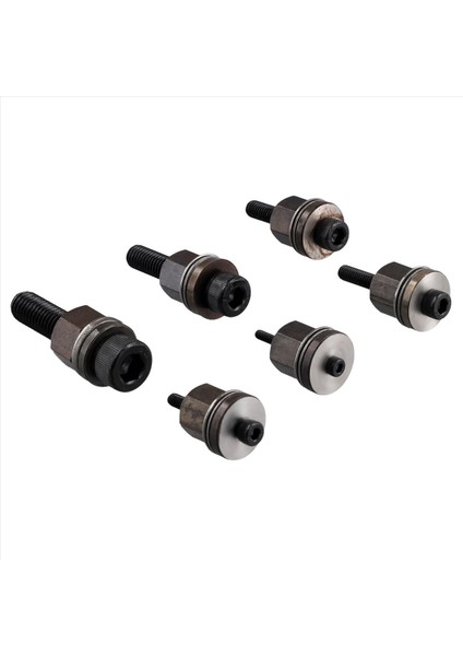 6pcs El Perçin Alet Çelik Başlık Seti Manuel Perçin Değiştirme Ucu Somun M3/M4/M5/M6/M8/M10 Mandrel Kafalı Perçin Somunu Aleti Için (Yurt Dışından) fiyatları