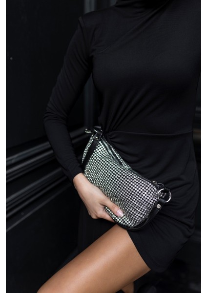 Silverıa Kadın Gumus Gercek Taş Çanta