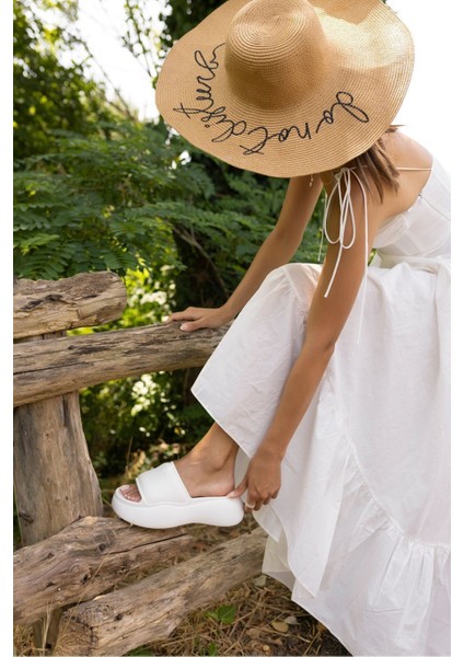 Mcgine Kadın Taba 5 cm Taban Yukseklık Plaj-Gunluk Kullanıma Uygun Eva Terlık modelleri