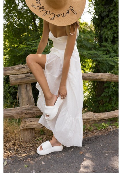 Mcgine Kadın Taba 5 cm Taban Yukseklık Plaj-Gunluk Kullanıma Uygun Eva Terlık indirimleri