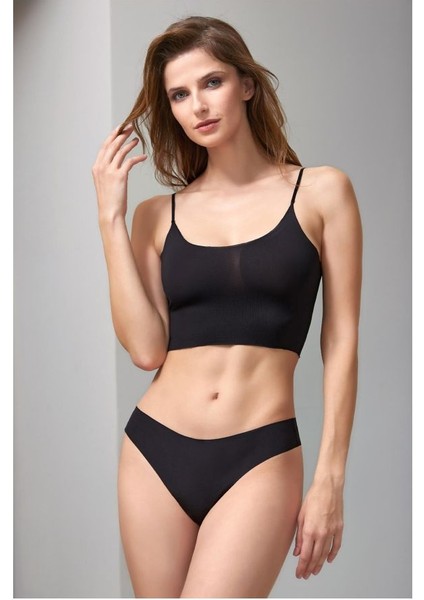 Berrak 3'lü Lazer Kesim Kadın Külot