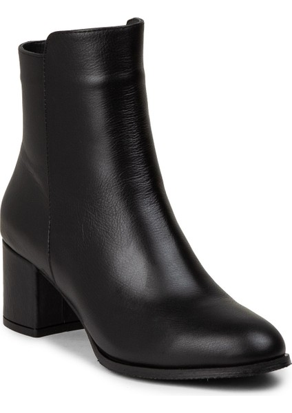 Kadın Hakiki Deri Siyah Fermuarlı Bot - A5810ZSYHC01 indirimleri