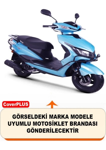 Rks Blazer 50 Xr Motor Brandası Gri Arka Çanta Uyumlu Motorsiket Brandası Motor Örtüsü Çadır Su Geçirmez Motosiklet Kılıfı Motor Brandası fiyatları