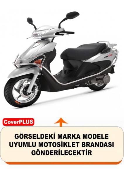 Rks Rs 100 Arka Çanta Uyumlu (Gri) Motorsiket Brandası Motor Örtüsü Çadır Su Geçirmez Motosiklet Kılıfı Motor Brandası fiyatları