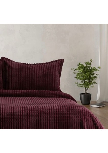 Modern Line 3 Parça Battaniye Seti - MÜRDÜM