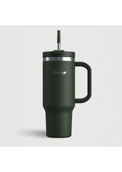 2 Moods Tuck-In Tumbler Sızdırmaz Çelik Termos 900 ml Green ST-237