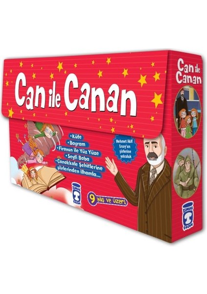 Can Ile Canan Mehmet Akifi Seviyoruz Set (5 Kitap)