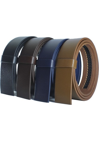 4 Adet %100 Hakiki Manda Derisi Otomatik Şerit