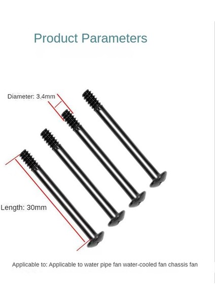 60PCS Bilgisayar Kılıfı Soğutma Fan Vidaları Bilgisayar Fan Montaj Uzun Kısa Vidalar Fan Radyatör Aksesuarları (Yurt Dışından) indirimleri