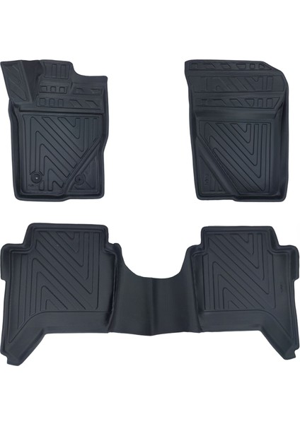 Ford Ranger 2023 Sonrası Premium Havuzlu Oto Paspas