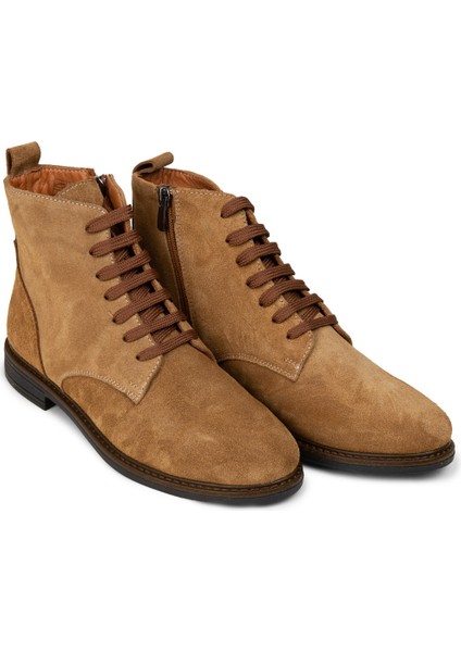 Kadın Hakiki Süet Taba Renk Bot - N0118ZTBAC01 fırsatları