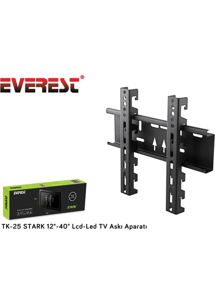 Everest Tk-25 12"-40" Sabit Askı Aparatı
