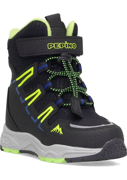 PK25-1361 Filet Erkek Çocuk Kar Botu Siyah - Sarı fiyatları