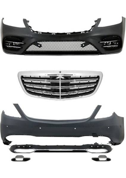 MERCEDES S SERİSİ W222 MAKYAJLI S400 AMG BODY KİT 2018-2021