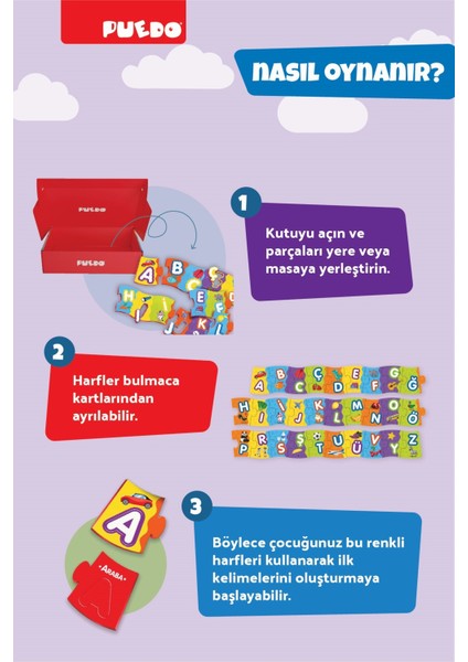 Türkçe Alfabe Puzzle fırsatları