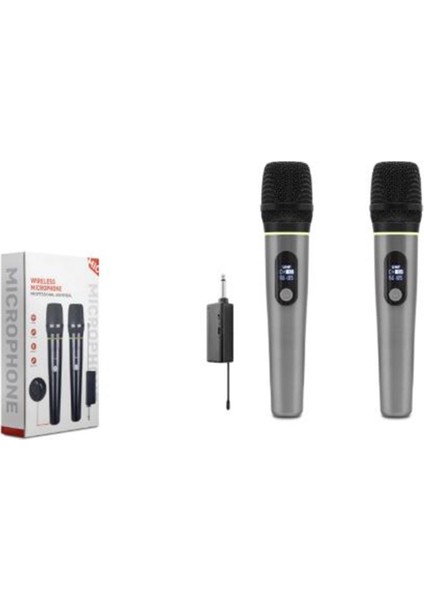 Hadron HDX2791G Gri Kablosuz (Wıreless) 2li Mikrofon fiyatları