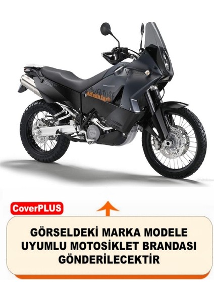 Ktm 990 Adventure Arka Çanta Uyumlu (Gri) Motorsiket Brandası Motor Örtüsü Çadır Su Geçirmez Motosiklet Kılıfı Motor Brandası fiyatları