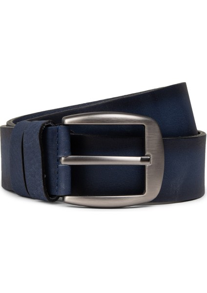 Hakiki Deri Lacivert Erkek Kemer - TB001MLCVW01