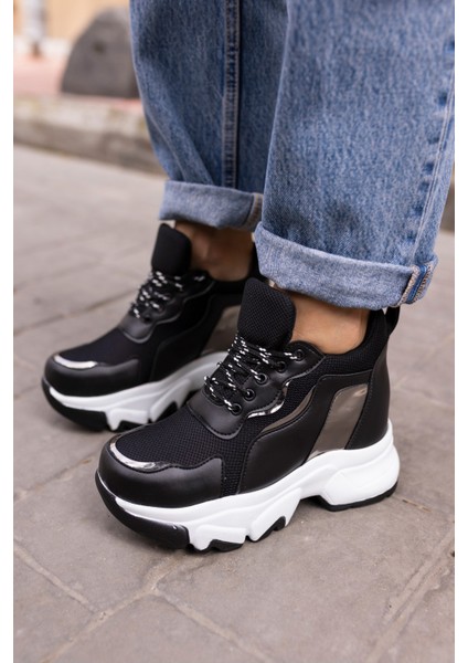 Ripa Kadin Siyah Dolgu Topuk Sneaker fiyatları