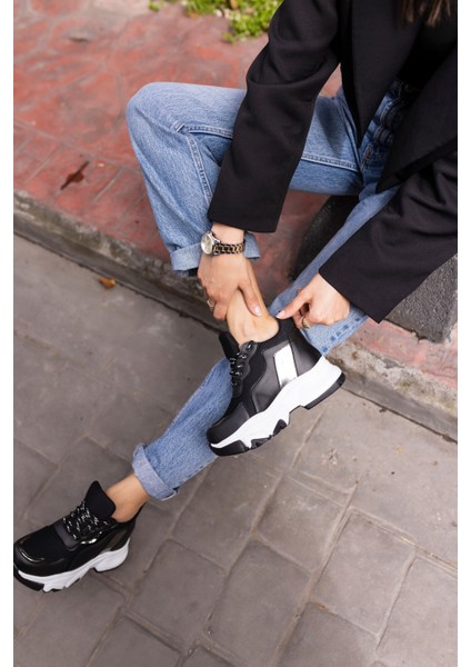 Ripa Kadin Siyah Dolgu Topuk Sneaker indirimleri