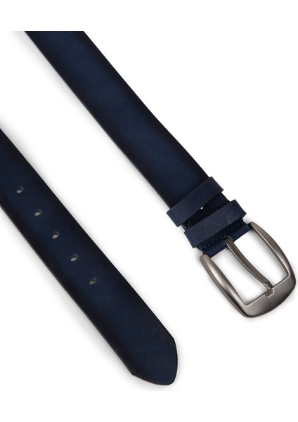 Hakiki Deri Lacivert Erkek Kemer - TB001MLCVW01 fiyatları