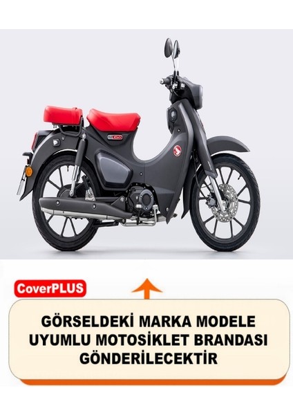 Honda C125 Super Cub Gri Motorsiket Brandası Motor Örtüsü Çadır Su Geçirmez Motosiklet Kılıfı Motor Brandası fiyatları